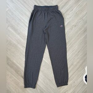 Champion Men's Charcoal Gray Sweatpants Size Small Lightweight